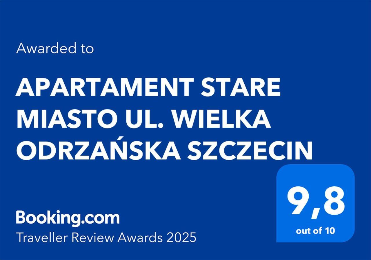Apartament Stare Miasto Ul. Wielka Odrzanska Στσέτσιν Εξωτερικό φωτογραφία